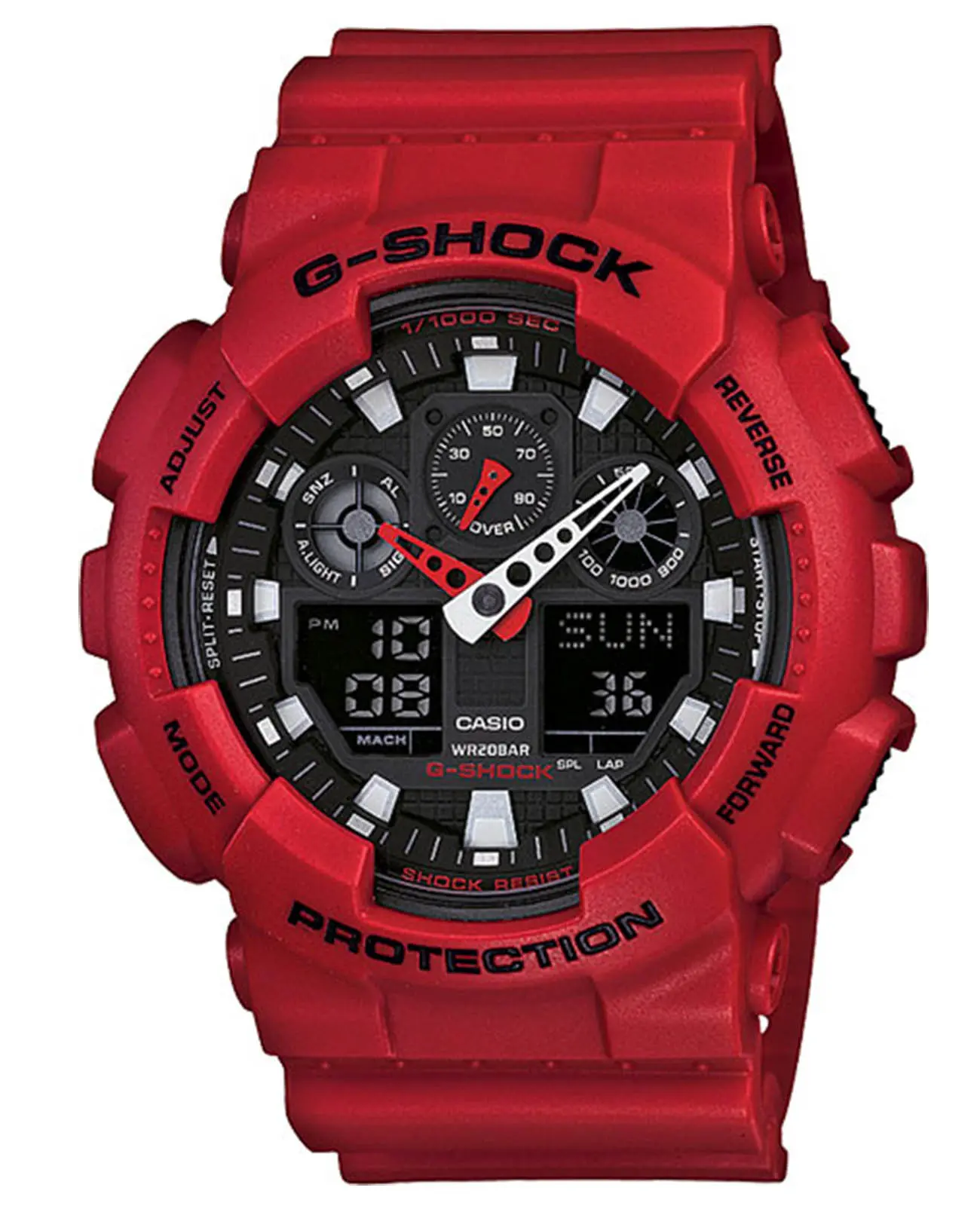 Часы Casio G-Shock GA-100B-4A купить в Орле по цене 16923 RUB: описание,  характеристики