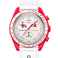 Часы Swatch x Omega Bioceramic Moonswatch Mission to Mars SO33R100