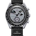 Часы Swatch x Omega Bioceramic Moonswatch Mission to EarthPhase SO33M700